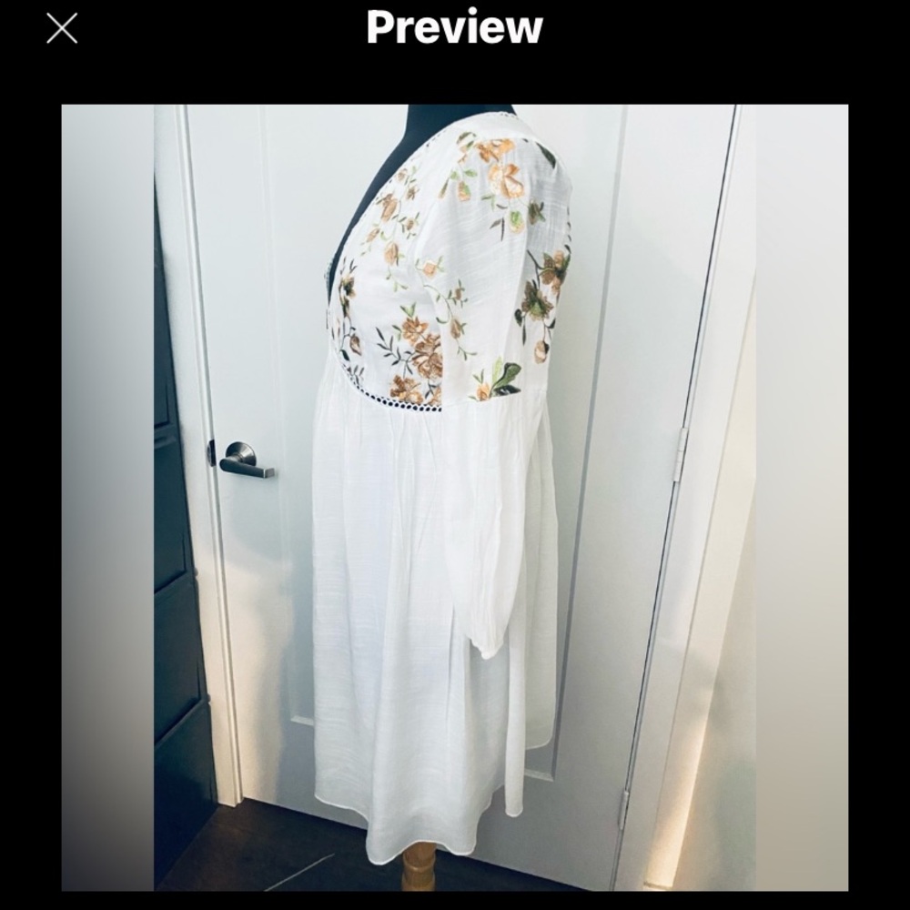 Embroidered beautiful top